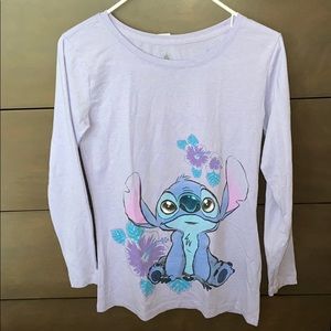 Purple Stitch Long Sleeve Shirt